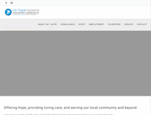 Tablet Screenshot of mthopenazarene.org